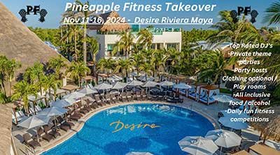 Pineapple Fitness 2024 at Desire Resort Riviera Maya