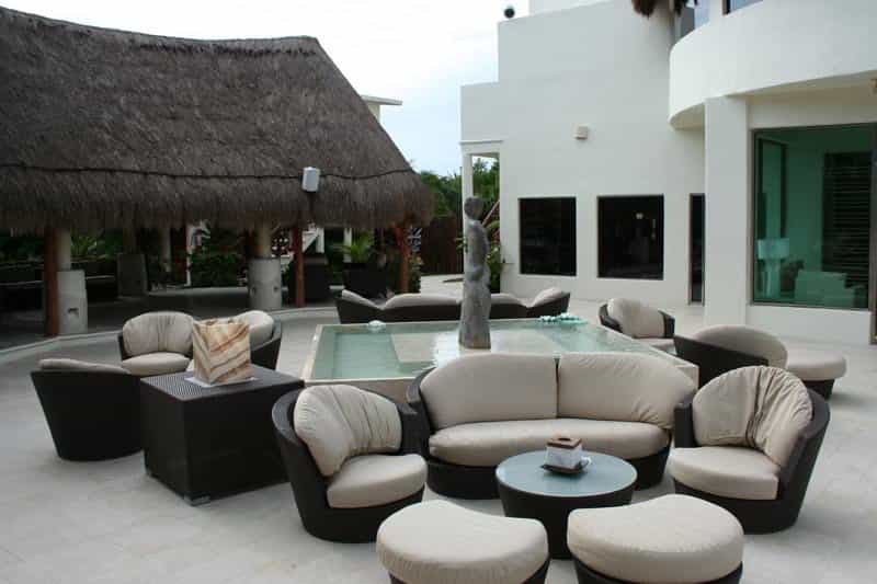 The Melange Lobby Bar at Desire Resort ans Spa Riviera Maya