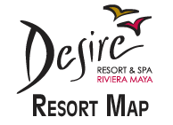 Desire Riviera Maya Resort Map