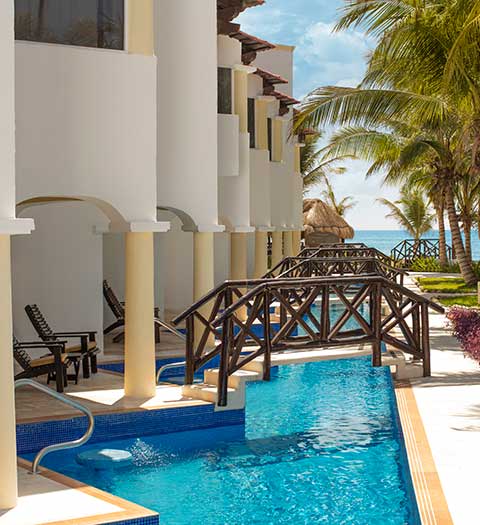 Hidden Beach Resort Swim-Up Rooms