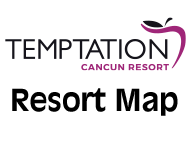 Temptation Resort Spa Cancun Resort Map